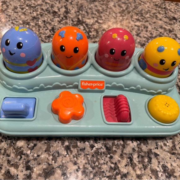 Fisher-Price Other - Fisher-Price Colorful Pop-Up Toy